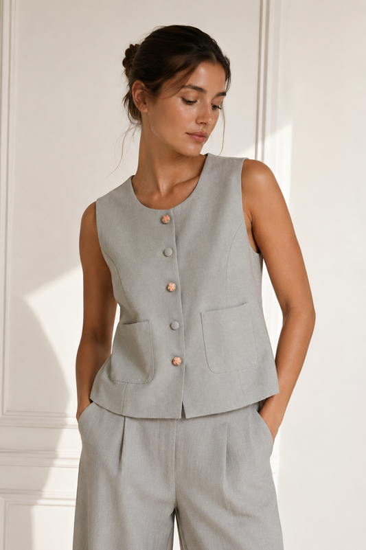 Sage Cropped Top